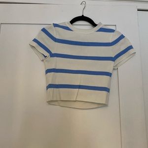 Zara crop t-shirt
